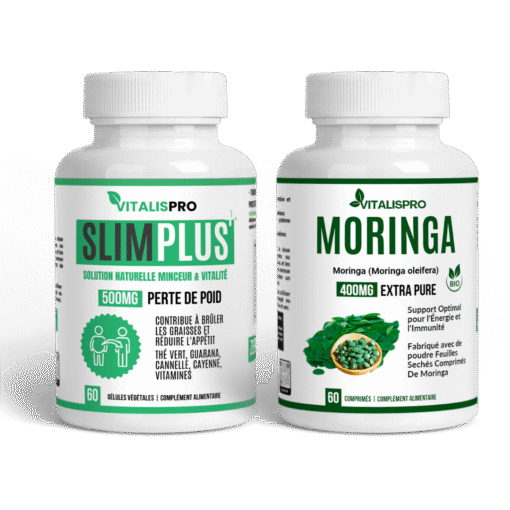 Slim Plus & Moringa – Soutien Métabolique, Énergie & Bien-être | Alphavital