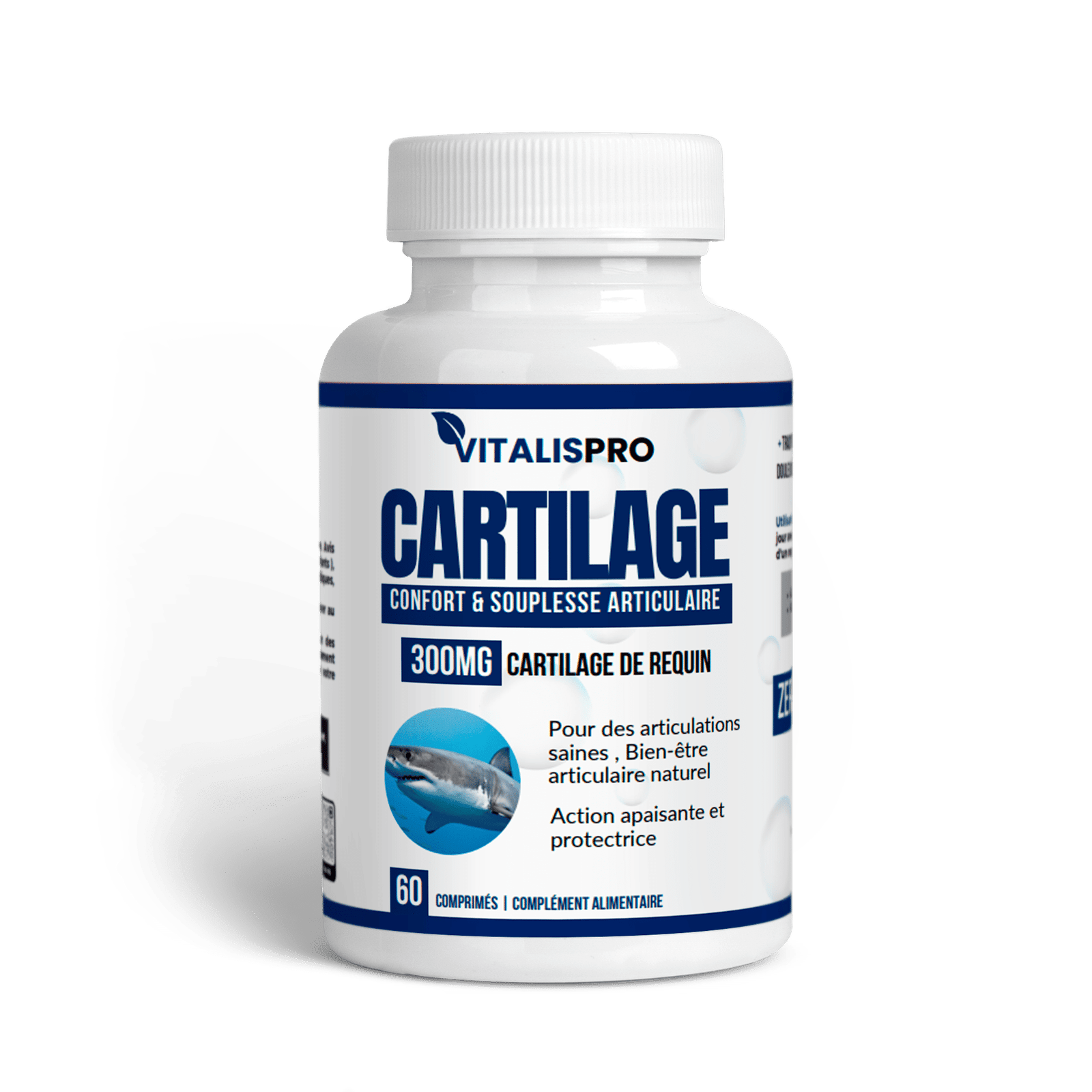 Soulagement Articulaire & Cartilage – Cartilage de Requin (Mobilité) 1 Soulagement Articulaire & Cartilage – Cartilage de Requin (Mobilité)