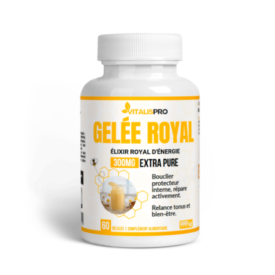 Énergie, Immunité & Concentration – Gelée Royale (Vitalité Quotidienne)