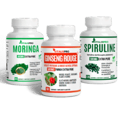 Anti-Fatigue & Énergie Maximale – Ginseng, Spiruline & Moringa pour le Fer et l'Immunité
