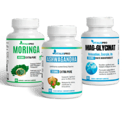 Anti-Stress & Sommeil – Ashwagandha, Glycinate de Magnésium & Moringa (Clarté Mentale)