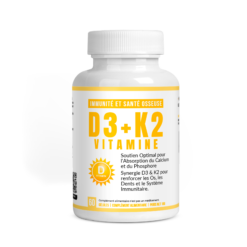 Os Forts & Immunité – Vitamine D3 & K2 Duo Synergique Cœur
