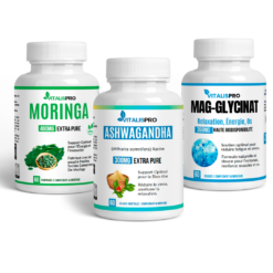 Pack Sérénité et Sommeil Alphavital : Moringa, Ashwagandha et Magnésium Glycinate