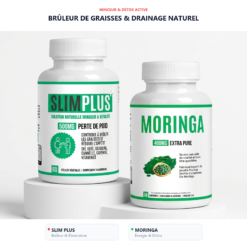 Pack duo SlimPlus et moringa AlphaVital