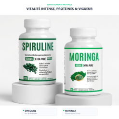 Pack duo spiruline et moringa AlphaVital