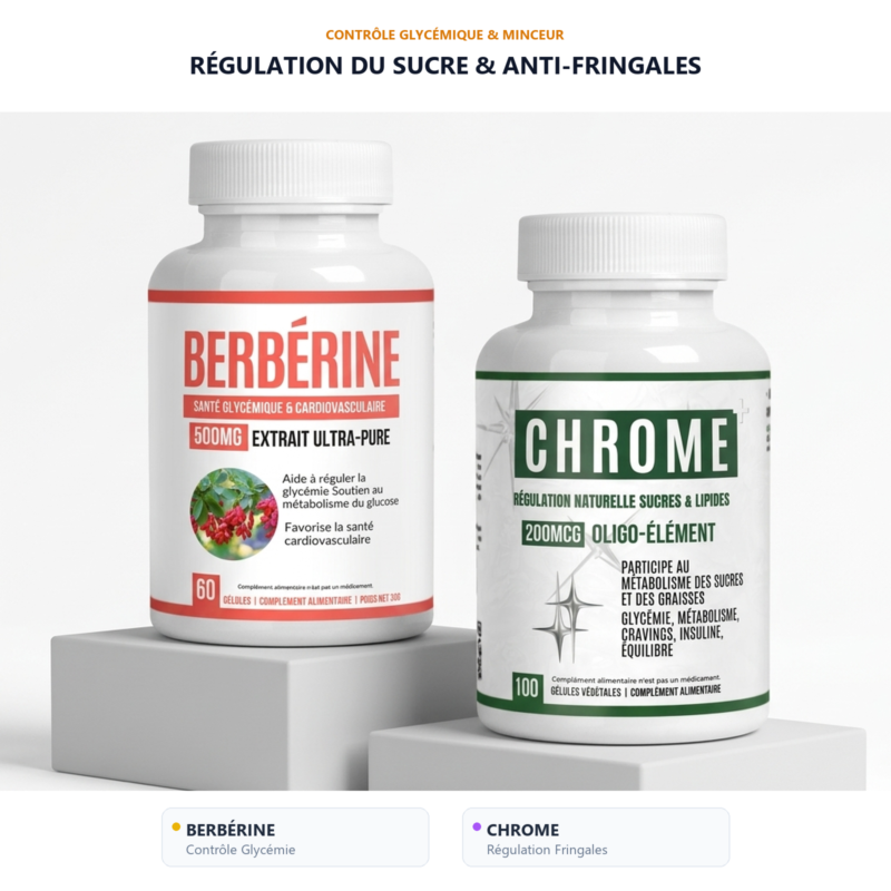 Berbérine &amp; Chrome Alphavital — berbérine et chrome au Maroc, soutien de l'équilibre glycémique