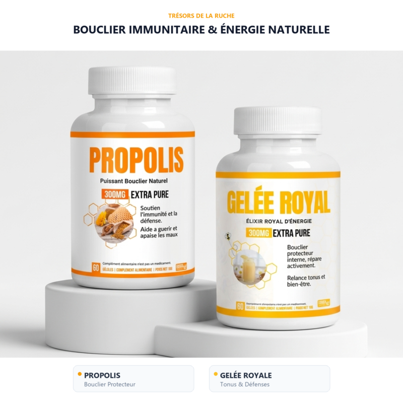 Propolis & Gelée Royale Alphavital — Soutien Immunité, Énergie et Vitalité