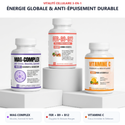 Energy & Fatigue Bundle — Mag-Complex, Iron B9/B12 and Vitamin C