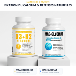 Immunity & Bone Bundle — Vitamin D3+K2 and Magnesium Glycinate